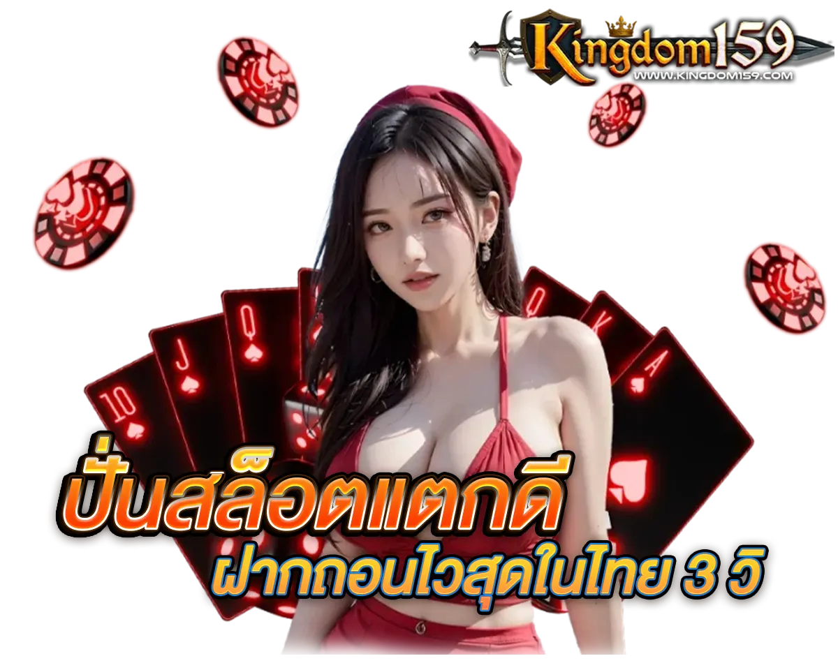 ปั่นสล็อตแตกดี ฝากถอนไวสุดในไทย KINGDOM159